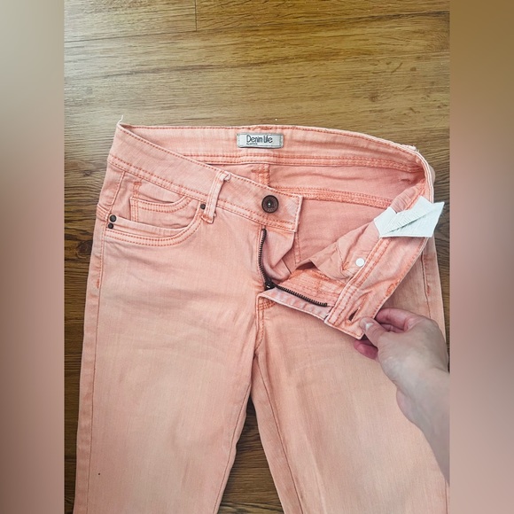 Pimkie Salmon Color Denim Size Small (EU 32) - Picture 3 of 12